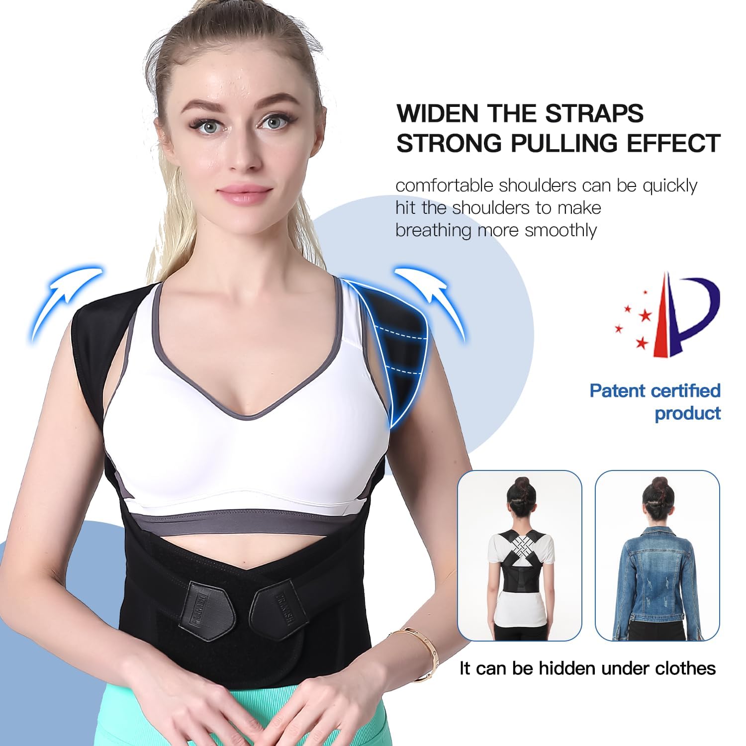 Adjustable Back Relieve Pain Belt Unisex