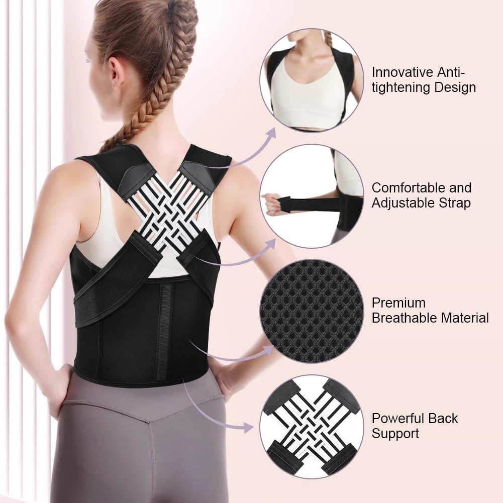 Adjustable Back Relieve Pain Belt Unisex