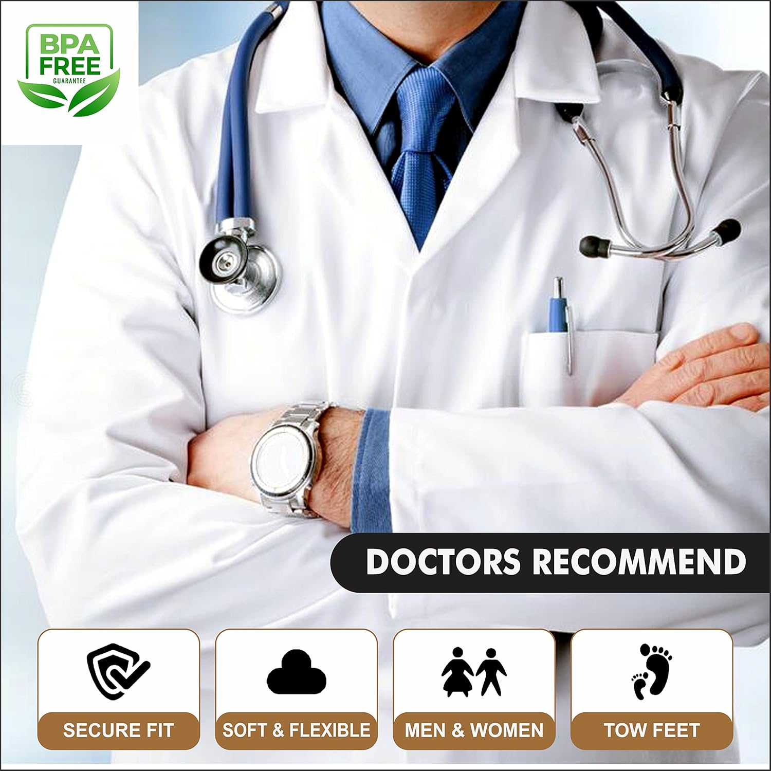 Silicone Toe Separator For Adults